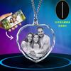 Collar de Cristal Grabado con Láser Grabado Estéreo 3D Retrato Foto de Mascota Colgante Comercio Electrónico Transfronterizo Temu Venta Caliente