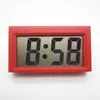 Reloj Electrónico para Coche Mini Reloj Electrónico Silencioso Pequeño Reloj de Escritorio Viene con Estuche de Almacenamiento Cinta de Doble Cara para Uso en Coche y Hogar Envío Directo