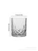 Copo de Whisky para Casa de Cristal Conjunto Copo de Vinho de Bar Vintage Copo de Cerveja Estilo Europeu Criativo Estilo Ins