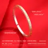 Pulseira Quarteto Prata Gentil 9999 Prata Esterlina Banhada a Ouro 24K Pulseira Dourada de Alta Qualidade Nicho Pulseira Sólida Presente