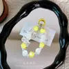 Lanyard de Cristal de Mariposa Fresca para Teléfono Colgante Llavero Adorno Accesorio de Bolsa Correa de Muñeca Pequeño Regalo