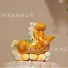 Luoyang Wenchuang Cerámica Acompañante Decoraciones de Pony Adornos Sello de Caballo en Nubes Adornos Detallados de Nubes Regalos Lindos