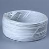 Brida de alambre de hierro electrogalvanizado de 0,55 pulgadas, alambre de jardinería redondo plano, brida de plástico de 0,75 pulgadas, hebilla de cinturón para fijación de uva