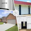 Accesorios para herrajes de puerta de garaje: rodamiento de nylon de rodillo, rodillo de goma universal, accesorios para puerta abatible, rueda de rodillo, rueda guía