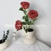 Rosa de Simulación Floyd Rose Ramo de Simulación Flor Pequeña Alto Sentido Realista Flores Artificiales al por Mayor Transfronterizo