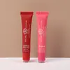 Tubo de Gloss Labial Cosmético, Gloss Labial, Frasco Vazio de Gloss Labial de Alto Brilho, Material de Embalagem Tubo Cosmético, Embalagem em Tubo Personalizável