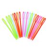 Accesorios para herramientas de tejido a mano, hebilla de marca, aguja de coser, aguja de sutura de plástico, lana, ganchillo, alfiler pequeño, hebilla antidesbloqueo