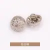 Botones Huecos para Camisa, Botones de Metal, Botones para Camisa, Botones para Tejido de Suéter, Botones, Broches de Botón, Jin Da