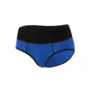 Bragas de Color Bloqueo Simples de Cintura Alta Tallas Grandes Transfronterizas, Ropa Interior Levanta Glúteos para Mujeres, Cintura Moldeadora, Comercio Exterior, Europeo y Americano, Amazon