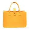 Suministro Especial Transfronterizo Más Vendido Bolsa de Compras Sencilla de Fieltro Bolsa de Almacenamiento Portátil Conveniente Bolsa de Regalo de Fieltro Personalizable