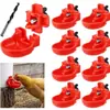 Nuevo modelo de equipo de bebedero para aves de corral para comercio exterior transfronterizo: bebedero y cuenco para beber en forma de cruz de cuatro esquinas para pollos, patos y gansos