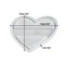 Decoración Hueca con Forma de Corazón de Resina Epoxi Transfronteriza Soporte de Exhibición Grande Molde de Silicona para Colgante de Yeso DIY Venta al por Mayor