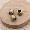 9.5X9.5X7Mm 1.75g Multicor Joias Atacado Artesanal DIY Contas com Furo Grande Contas Espaçadoras Contas Tubulares