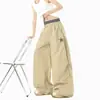 Calça Paraquedista Leve Nova 2026 com Estampa de Estrela, Calça Larga Solta, Estilo Streetwear Vintage, Calça Reta Versátil Casual