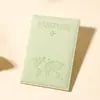 Un Bestseller Transfronterizo Personalizado: una Cubierta de Pasaporte de PU Lisa, tipo Piel, que Cambia de Color, Portapasaporte y Portaboletos