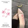 Pegatinas de Tatuaje Coloridas de Loto, Carpa, Buena Suerte y Fortuna, Impermeables y de Larga Duración, para Clavícula y Tobillo, Pegatinas de Alto Valor para Cubrir Cicatrices de Flor de Cerezo