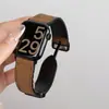 Novo Modelo Adequado para Apple Watch Applewatch 9 Couro Crazy Horse Couro de Silicone Magnético Pulseira Iwatchs10