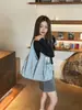 Bolsa de tela ligera casual de gran capacidad transfronteriza para mujer, nuevo bolso versátil simple para el hombro o debajo del brazo 2025, bolsa de mano para el trabajo
