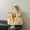 Bolsa de tela de nailon de gran capacidad para uso casual y para ir al trabajo para mujer, modelo nuevo 2026, bolsa para clase de estudiante universitario, bolsa de hombro tipo tote para ir al trabajo