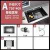 Ranura Doble para Ranura Única Grande de Acero Inoxidable 304 Lavabo de Estiramiento Viejo de Ranura Única Grande Ranura Doble para Ranura Única Grande Lavado de Verduras