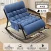 Sillón reclinable de dos plazas, perfecto para relajarse y echarse una siesta; mecedora de moda; sofá de ocio para balcón; silla reclinable para siesta en la oficina