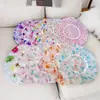 Gorro de ducha con estampado de encaje, Gorro de champú engrosado para mujeres adultas, Gorro de baño, PEVA, Talla grande, Al por mayor, Impermeable