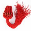 Llavero Trenzado Hecho a Mano Lanyard Nudo Diamante Nailon Nudo Doble Plano Hebilla de Cobre Cuerda Trenzada Llavero Nudo Accesorios en stock