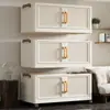 B40-85 Armario de Almacenamiento Doméstico de Gran Capacidad Mesita de Noche de Dormitorio Armario de Almacenamiento para Sala de Estar Armario de Almacenamiento para Ropa de Bebé y Niños