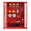 Armário Personalizado para Equipamentos de Combate a Incêndio de Miniatura Estação de Bombeiros Armário de Emergência Armário para Instalação em Canteiro de Obras Vitrine Armário de Incêndio