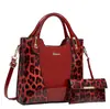 Bolso Cruzado Nuevo Estampado de Leopardo para Mujer 2025 Moderno Bolso de Mano Grande para Mujer Bolso Moderno de Lujo Ligero para Mujer