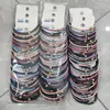 Diademas Elásticas Básicas, Paquete de 5 con Etiqueta, Gomas Elásticas Básicas Estilo Nudo de Raíz de Loto Elástica, Suministro al por Mayor para Tiendas de Dólar