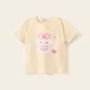 Camiseta de manga corta para niñas, ropa de verano para niños, camiseta nueva de algodón holgada con dibujos animados para niños, ropa de verano para niños