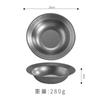 Suministro directo plato vintage de acero inoxidable para pasta plato sombrero de paja plato hecho de col encurtida vieja cuenco para pescado hervido carne hervida cuenco para cangrejos plato hondo