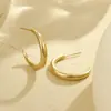Pendientes de personalidad europeos y americanos transfronterizos diseño nicho pendientes de acero inoxidable pendientes pendientes de temperamento retro de alta calidad para todo
