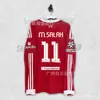 Versão Jogador 2526 Liverpool Pu Uniforme de Futebol Casa e Fora de Manga Longa Wirtz Van Dijk Salah Rota