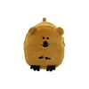 Bolsa de monedas de muñeca de koala linda, colgante de peluche de pollo lindo, bolsa para auriculares, cinturón de transporte, almacenamiento, mini billetera