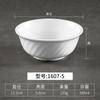 Tazón de melamina palillos tazón caótico para fideos de arroz tazón comercial de plástico porcelana para fideos tazón para avena de desayuno tazón para sopa tazón engrosado