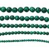 Cuentas sueltas de malaquita sintética, cuentas de cristal de piedra Ran, accesorios de joyería para bricolaje, cuentas sueltas, material para pulseras hechas a mano, productos semiacabados