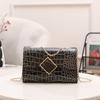 2024 Live New Chain Shoulder Bag Crossbody Bag Mulheres All-match Moda Crocodilo Padrão Caso em forma de bolsa para mulheres