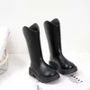 Botas para niña 2026 nuevas otoño e invierno forradas de felpa botas altas infantiles botas sencillas botas largas botas altas para niñas pequeñas Botas Martin