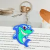 Llavero de goma suave de PVC de la serie vida marina de dibujos animados, colgante para bolso, colgante decorativo, llavero, diseño personalizado creativo