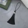 Borla de Cuentas Linglong de 8 cm Nudo Chino de Poliéster Colgante para Disfraz Hanfu Colgante de Metal Marcador de Libros Colgante Pequeño