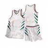 Conjunto de Uniforme de Baloncesto Transpirable de Secado Rápido para Hombres y Mujeres, Uniformes de Competición de Equipo para Adultos, Suministro Directo de Fábrica, Jerseys Impresos Personalizados