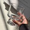 Vaso de Cristal de Aspecto Alto para Bebidas, Jugo, Vaso para Beber, Diseño Estilo Nicho, Vaso Alto para Postre, Taza de Café