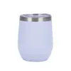 Nuevo Taza para Huevo Transfronteriza Acero Inoxidable Forma de U Termo para Vino Tinto Taza de Huevo Barriga Grande 12oz Diseño en Forma de U
