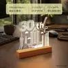 Trofeos hechos a medida para celebraciones de aniversario escolar, recuerdos culturales y creativos, artículos decorativos, luces nocturnas, portalápices, regalos