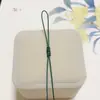 Cadena para Teléfono de Nudo de Diamante con Hilo de Jade Hecha a Mano 72 Piezas Llavero Tejido Semiacabado Colgante Cordón Materiales Accesorios