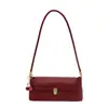 Bolso de axila texturizado casual retro para mujer 2025 nuevo de verano bolso de hombro de nicho francés bolso baguette de moda