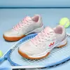 Novos Sapatos de Badminton para Casal Modelo de Comércio Exterior, Respiráveis, Antiderrapantes, Resistentes ao Desgaste, Sapatos para Treinamento e Competição, Estilo Casal
