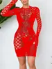 Medias de chica caliente para discoteca lencería sexy estilo europeo y americano red con agujeros calados ropa tipo funda falda estilo Amazon